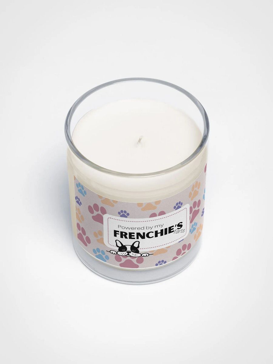 Happy Mother's Day To A French Bulldog Mom: Unscented Soy Candle - Powered By My Frenchie's Farts product image (4)