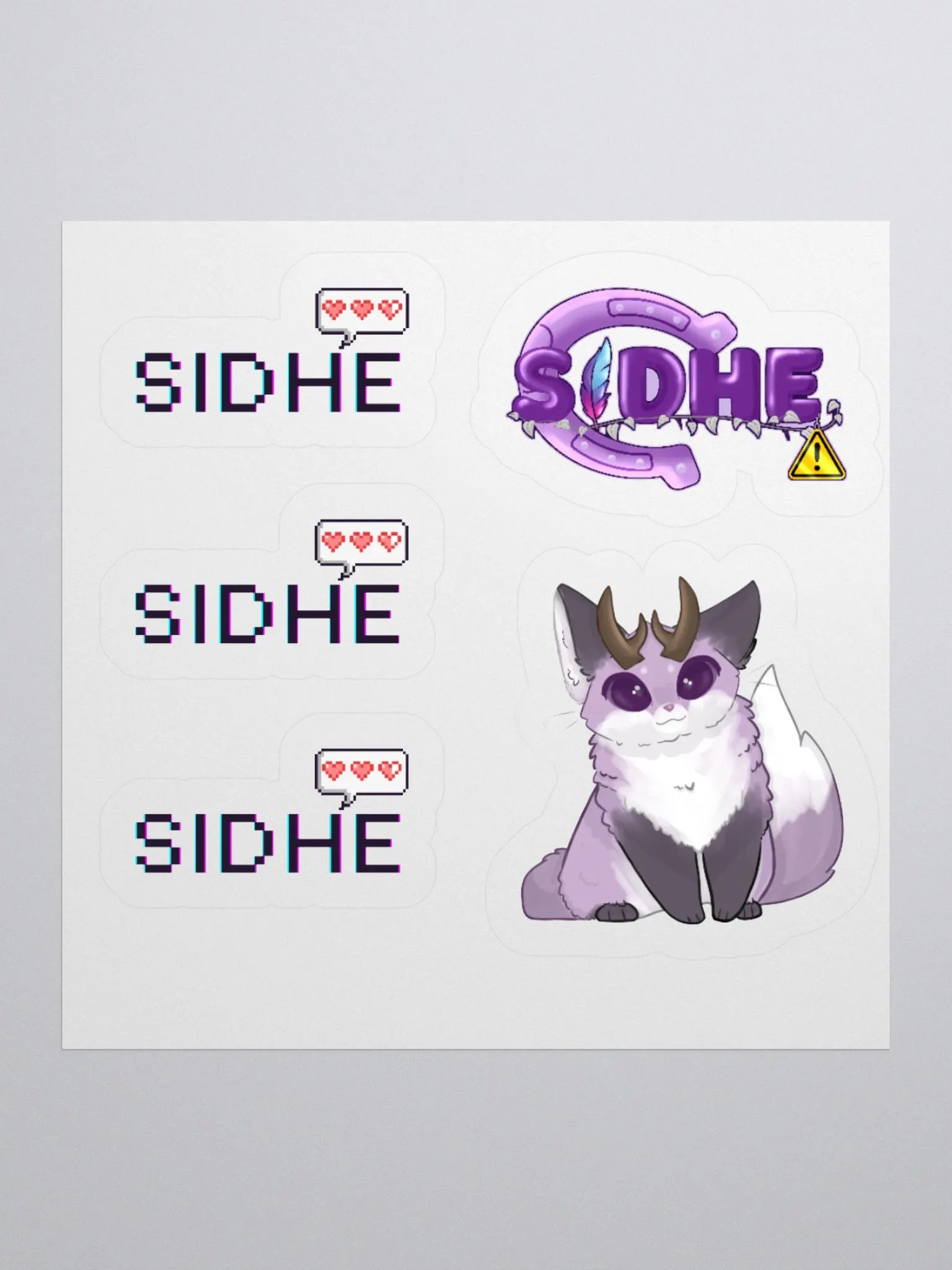 Sidhe Sticker Sheet product image (1)