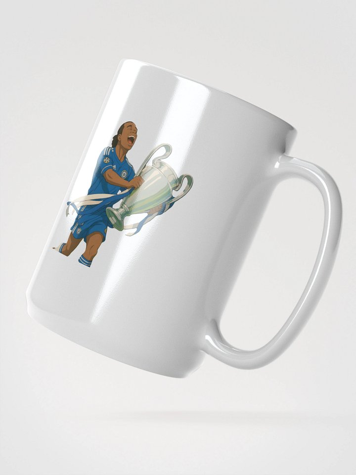 Glossy Mug - Didier Drogba Champions League Trophy - Iconic Moment - Chelsea (Various Colours) product image (2)