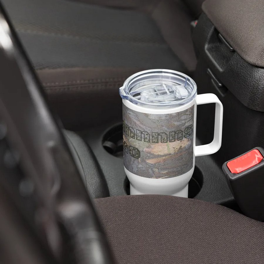 Travel Mug with a Handle - MossyOak - It Happennnns Camo product image (7)