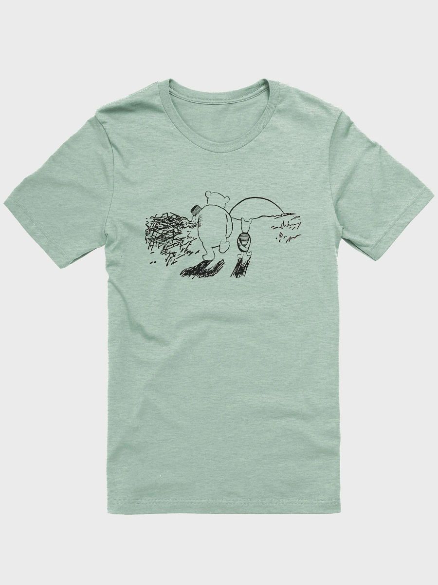 Pooh, Piglet and A Sunset Adult T-Shirt product image (4)