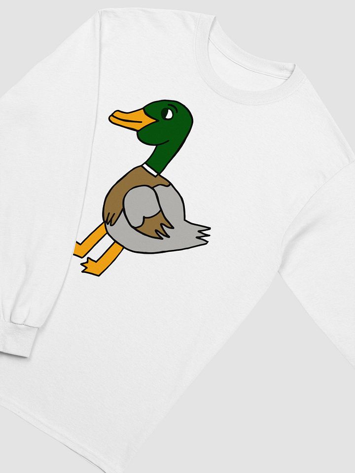 Quirky 'Feeling Just Ducky!' Long Sleeve Tee product image (2)