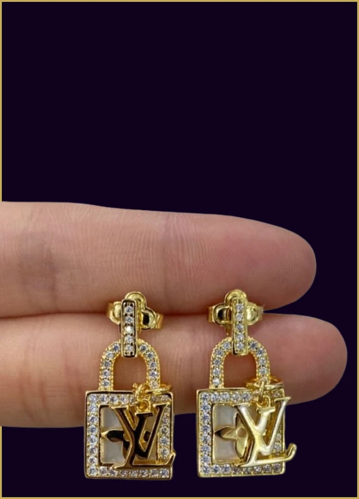 L. VIBE LOCKET EARRINGS product image (1)