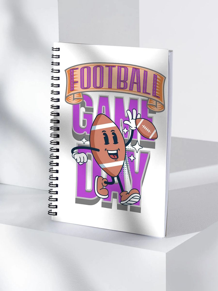 Game Day Football Fun Spiral Notebook product image (3)