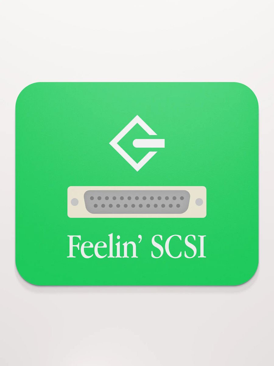 Feelin' SCSI Mouse Pad (Green) product image (2)