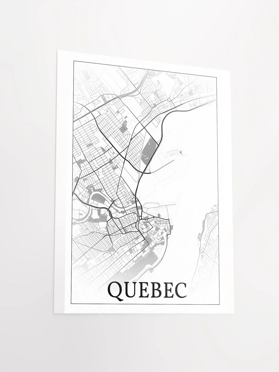 Quebec, Canada, city map print product image (13)