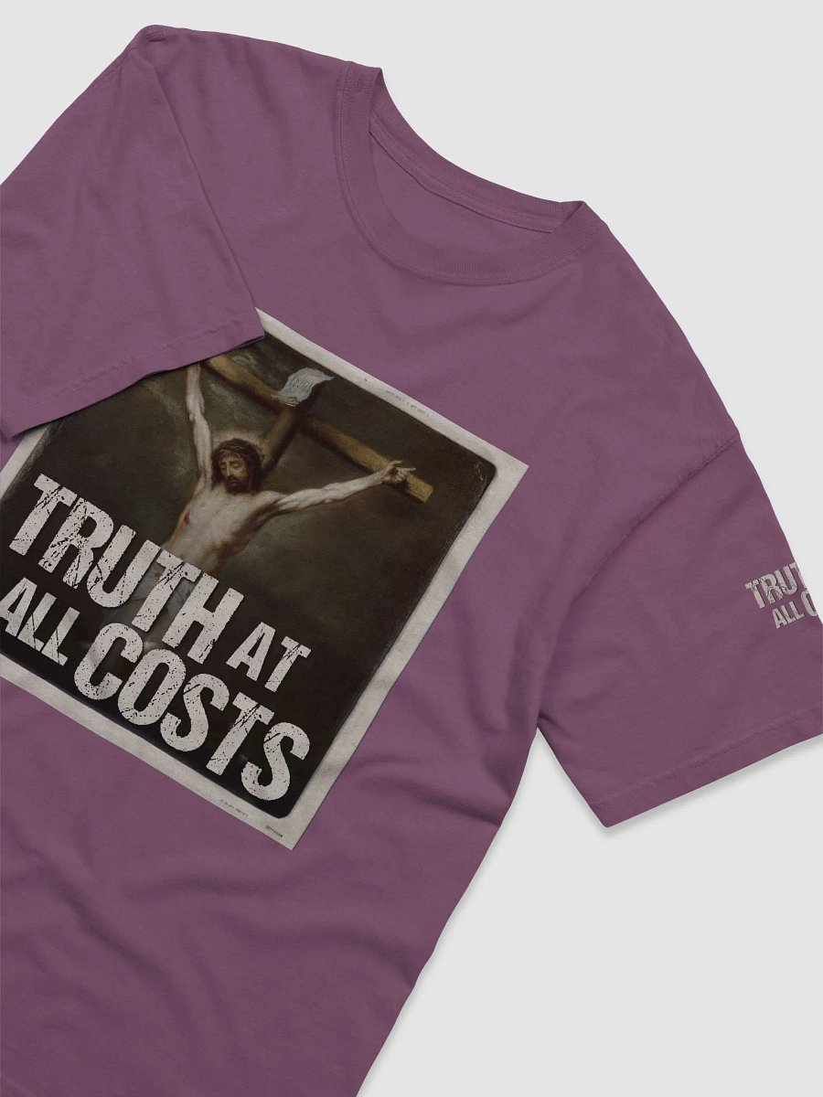 Truth at All Costs Podcast Art heavy t-shirt product image (3)