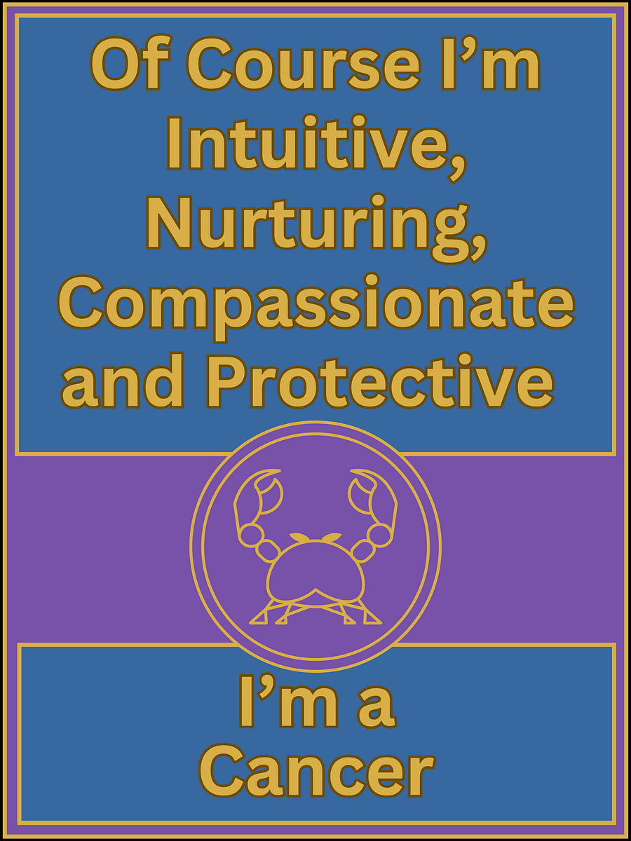 Of Course I’m Cancer Zodiac Sign T-Shirt, Zodiac Sign Vibes T-Shirt, Cancer T-Shirt, Astrological T-shirt product image (2)
