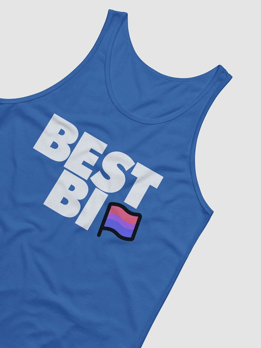 Best Bi Logo Tank Top (Blue) product image (4)