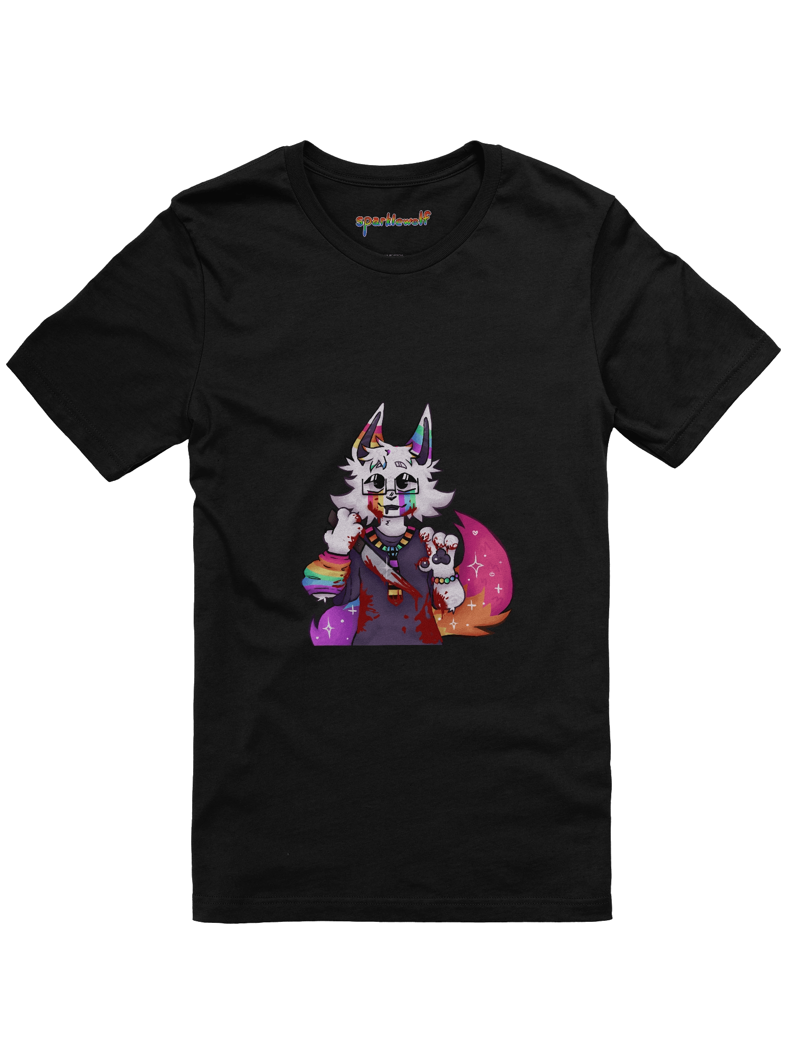 MURDERER GLITTER T-SHIRT product image (6)