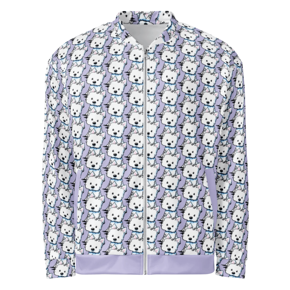 Curious Westie Bomber Jacket product image (1)