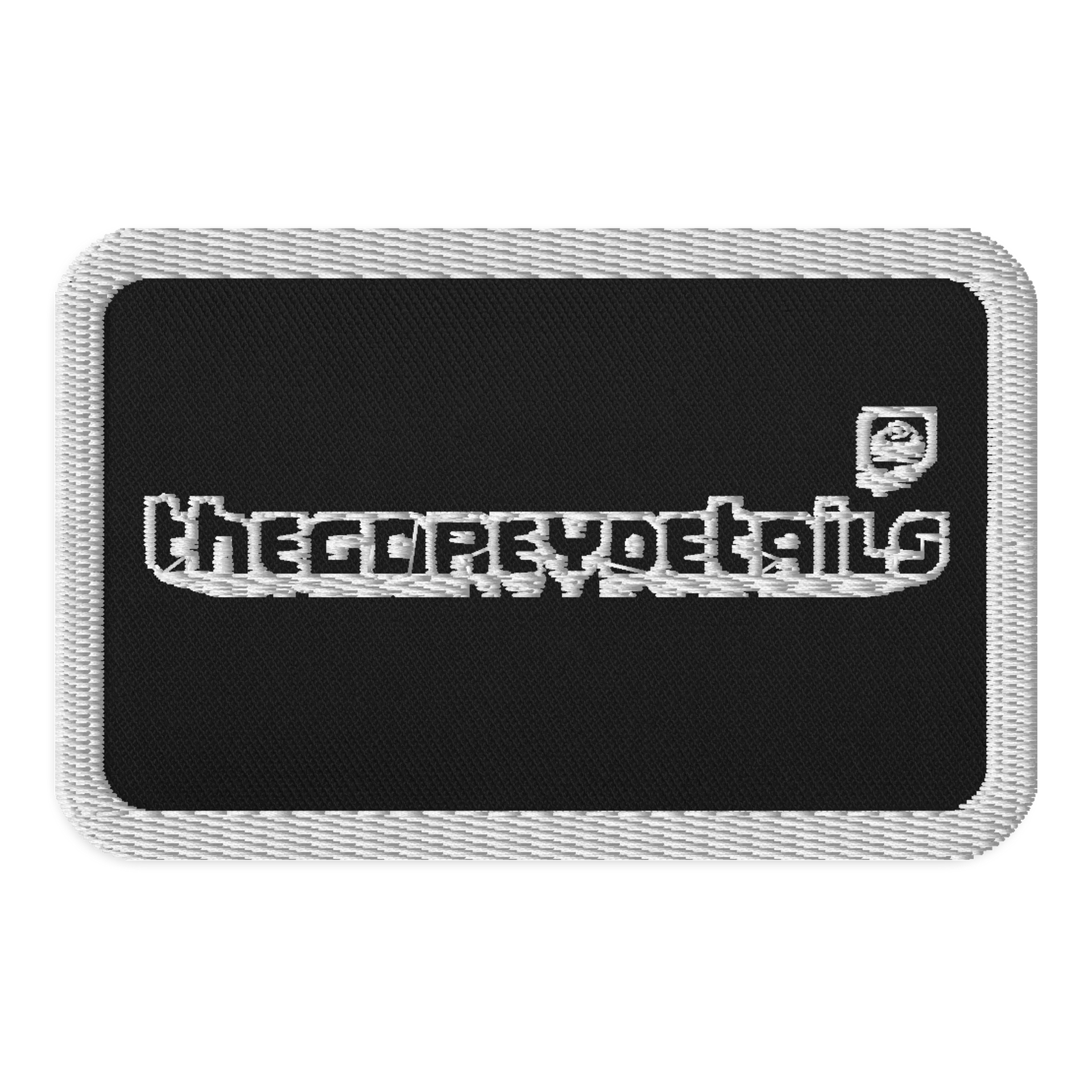 TTV White - Embroidered Patches product image (1)