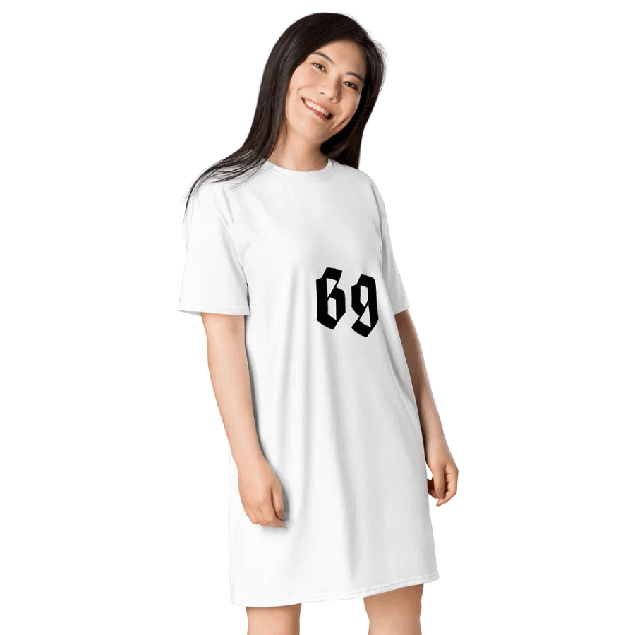 All-Over Print T-Shirt Dress product image (4)