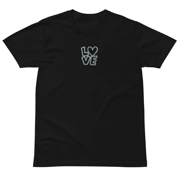 Love Embroidered Unisex Premium Tee product image (2)