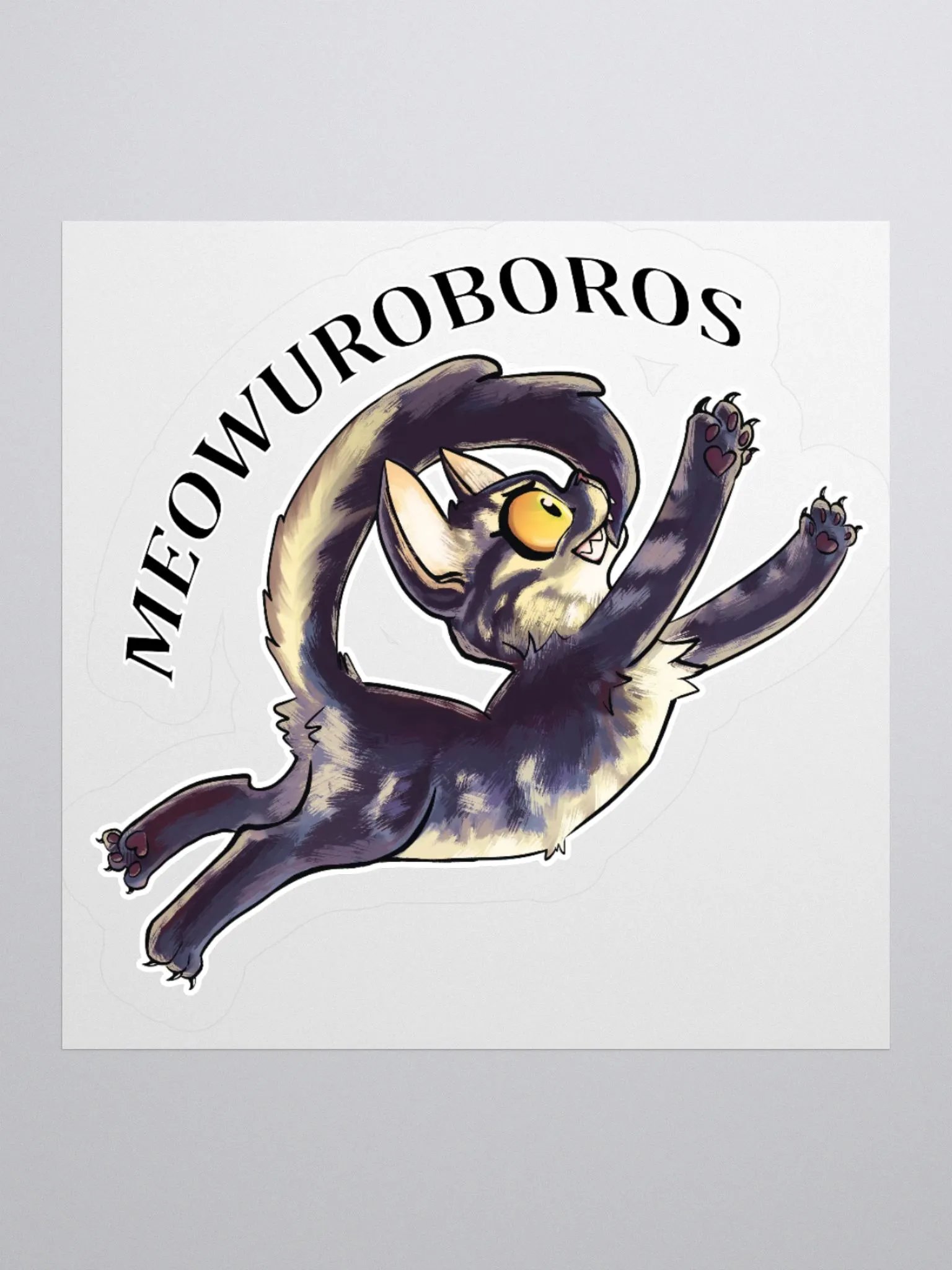 Meowuroboros - Cat Stickers product image (1)