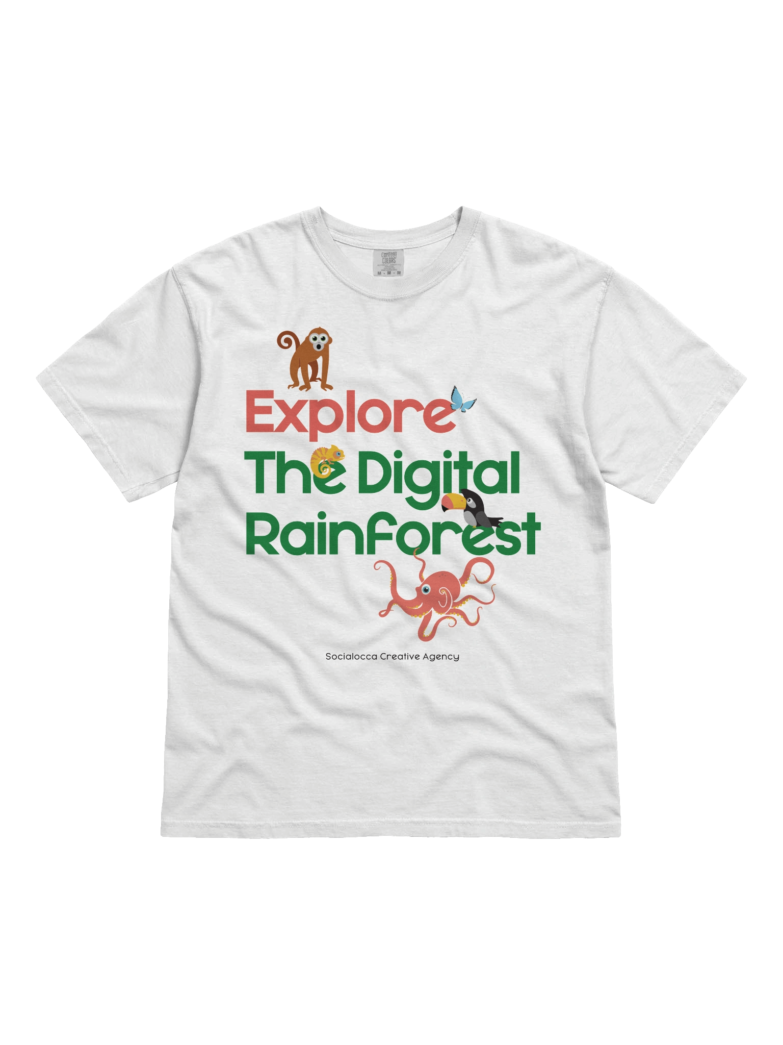 Explore the Digital Rainforest White Edition product image (1)