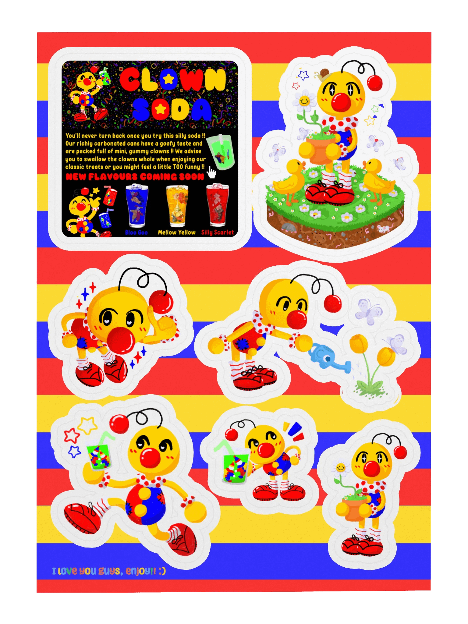 Boyoyoing Sticker Sheet 2 product image (1)