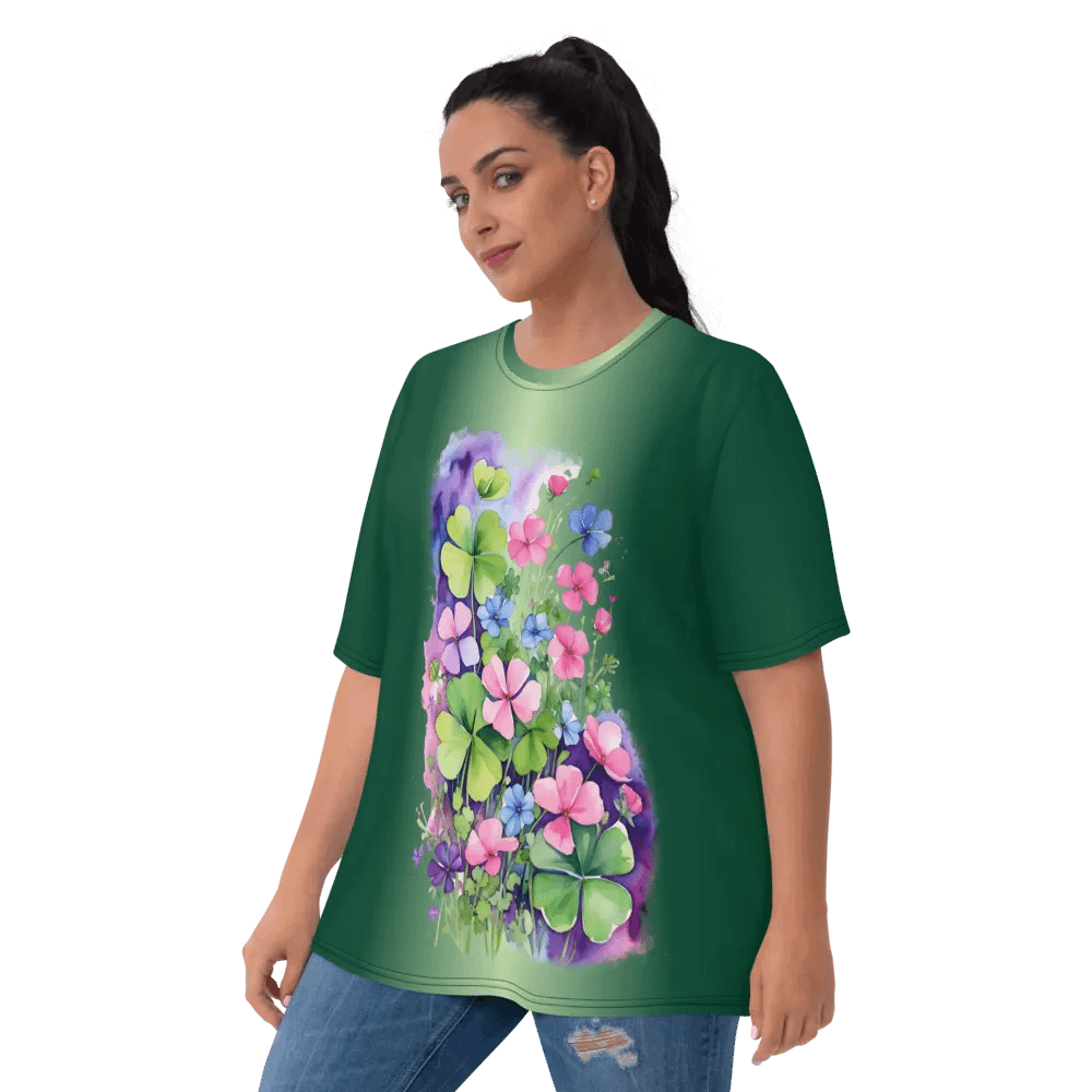 St. Patricks Day Clovers T-shirt product image (3)
