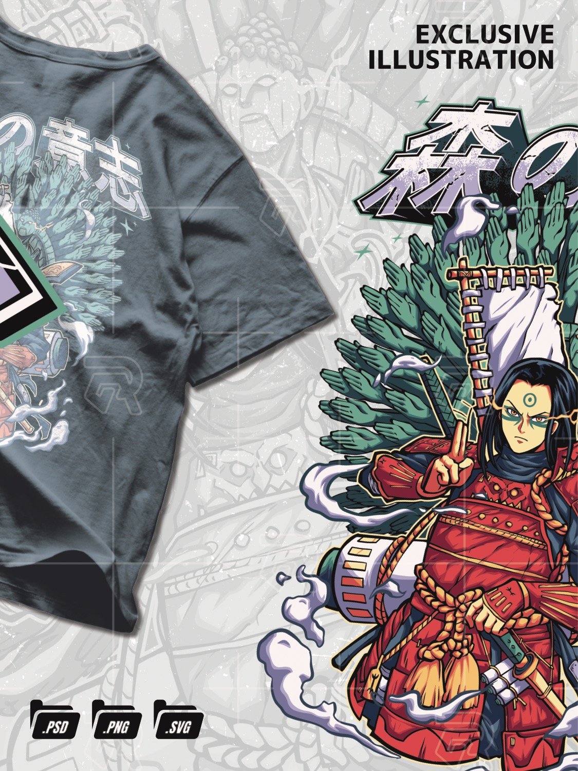 God of Shinobi (Inspired by Hashirama Senju – Naruto) product image (3)