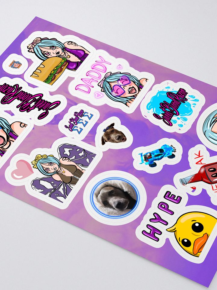 2023 Emote Sticker Sheet.2 product image (2)
