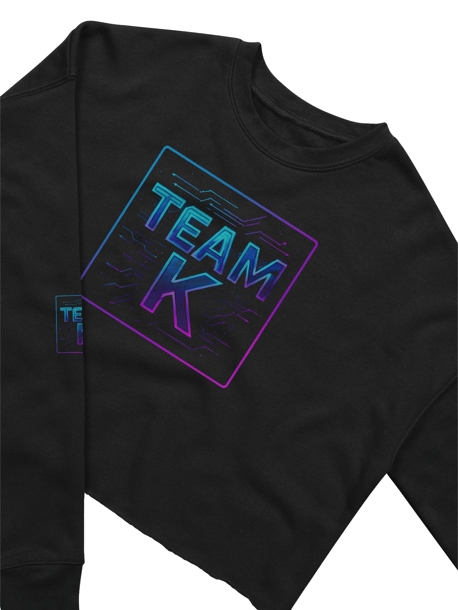 Team K V-11 Crop Sweatshirt product image (3)