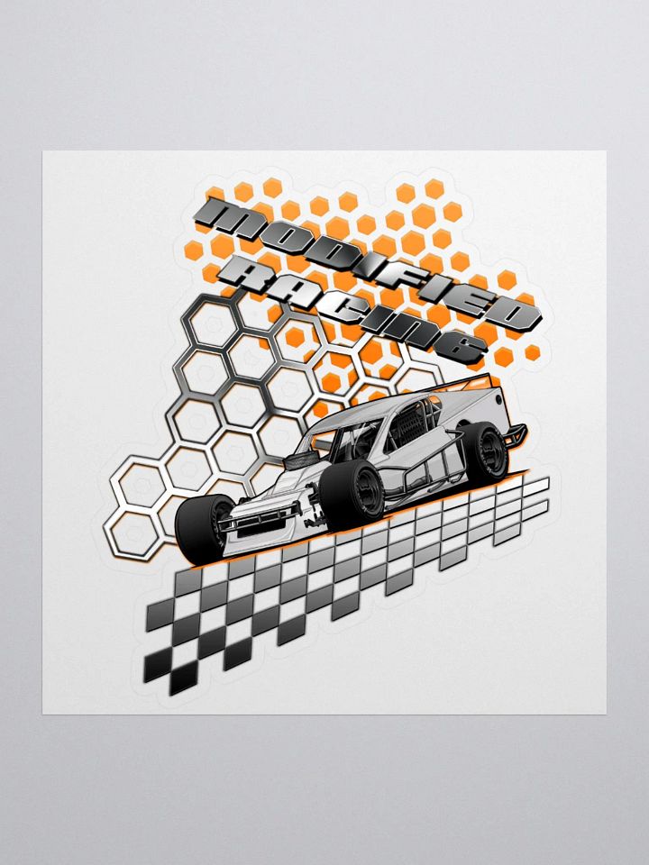 Orange Mod Sticker product image (1)