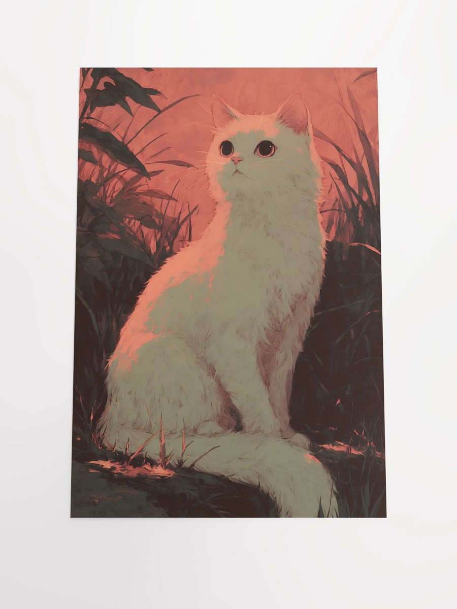 Serenity Cat Matte Poster product image (2)