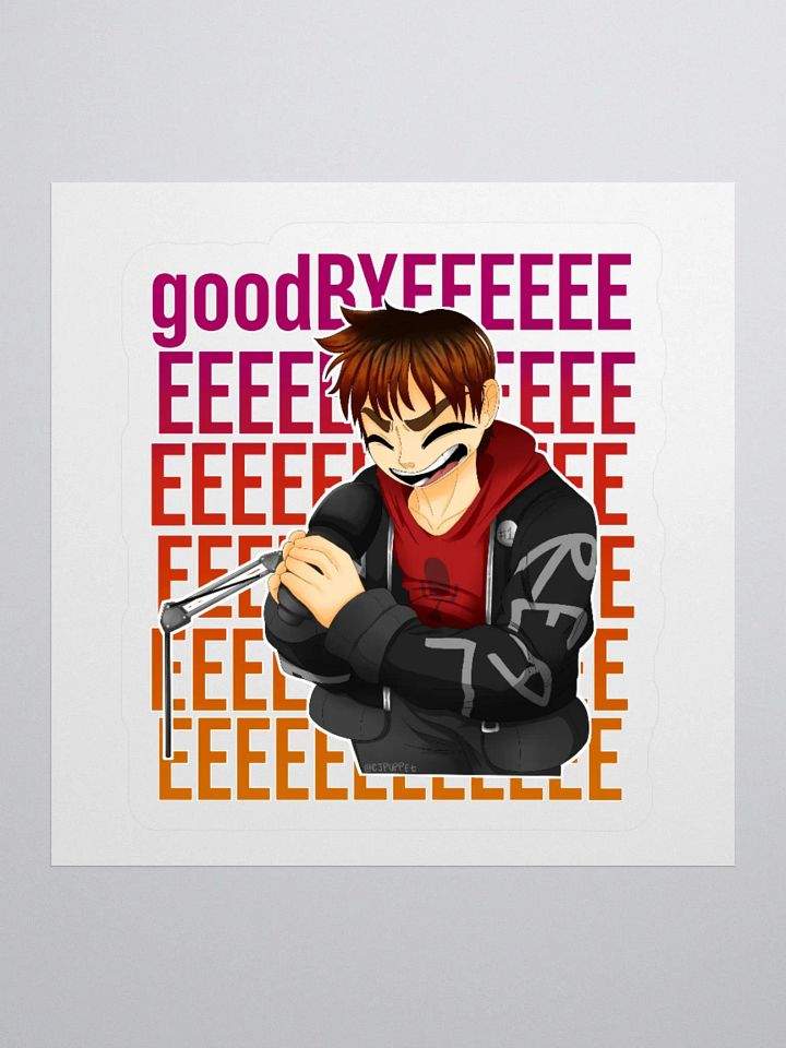 goodBYEEEEE!!! (STICKER) product image (1)
