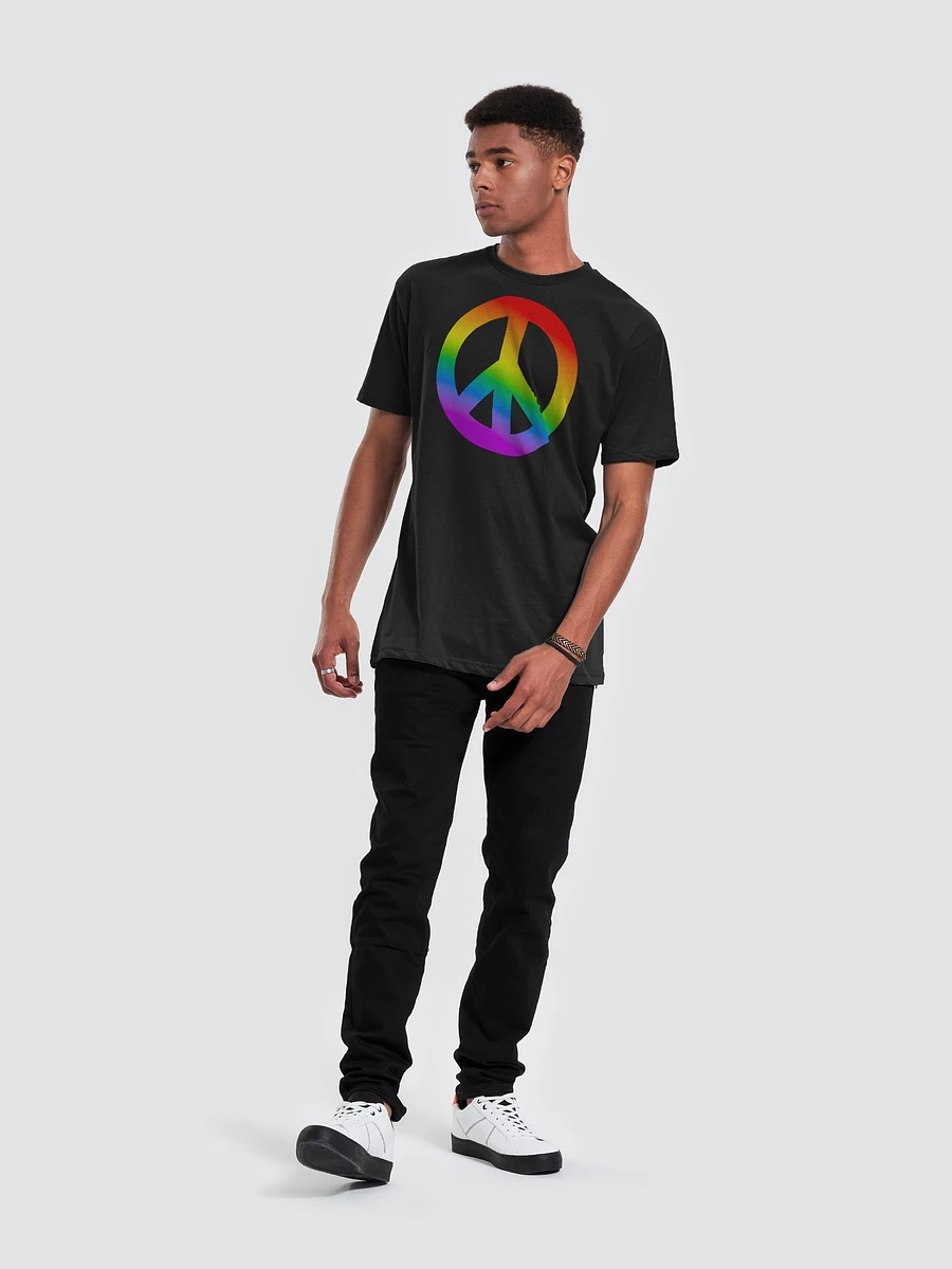 Peace Rainbow / Fitted Tee product image (5)