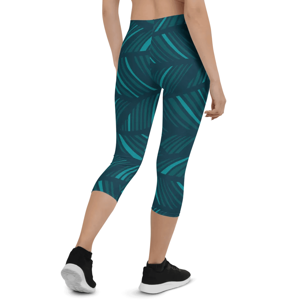 All-Over Print Capri Leggings product image (2)