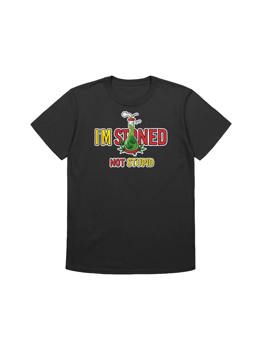 420 Weed-Stoned, Not Stupid-A Funny Cannabis Graphic T-Shirt product image (4)