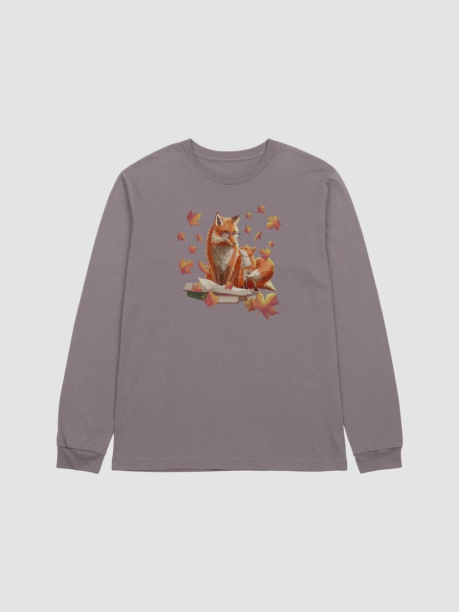 Fall Fox Family Bella Supersoft Long Sleeve T-Shirt product image (4)
