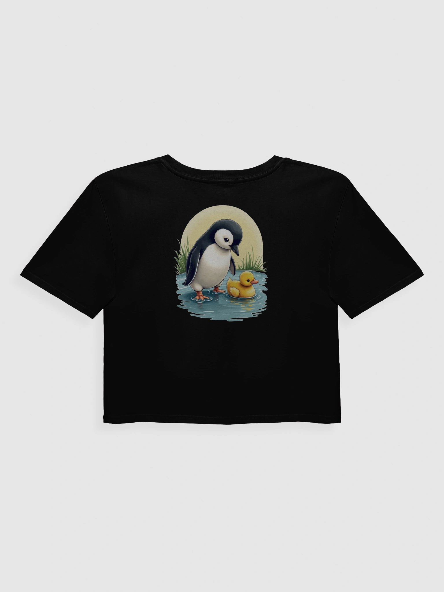 Penguin and Duckling Adventure Crop Top product image (8)