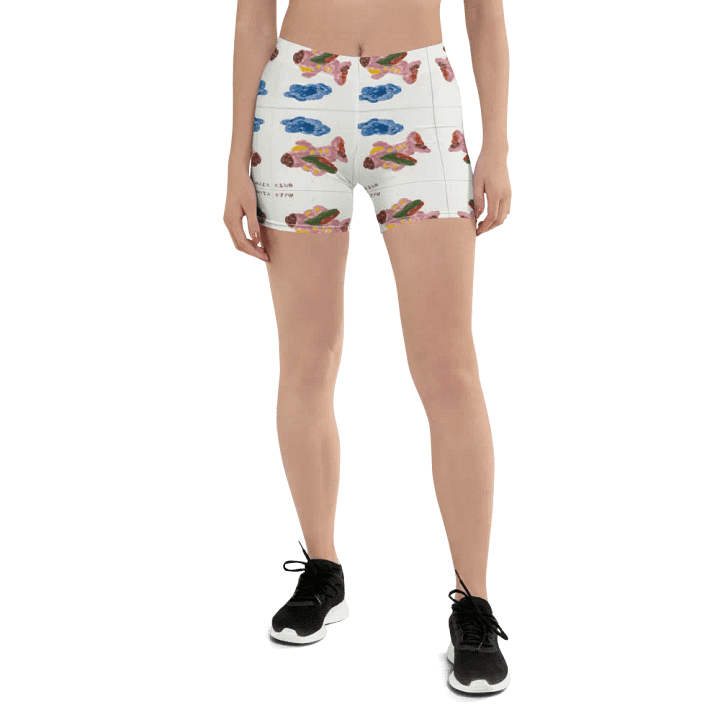 Kid Airplane (All-Over Print Shorts) product image (1)