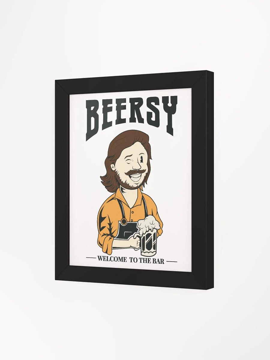 The Bartender Black Label Framed Poster product image (84)
