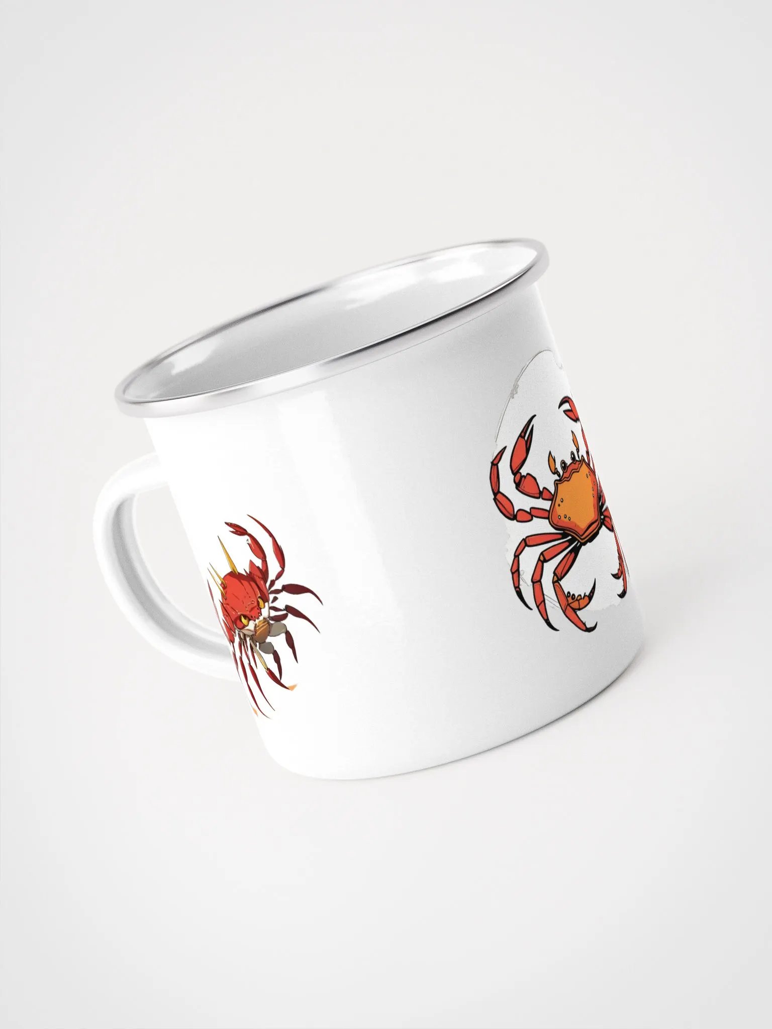 Playful Crustacean Enamel Mug product image (4)
