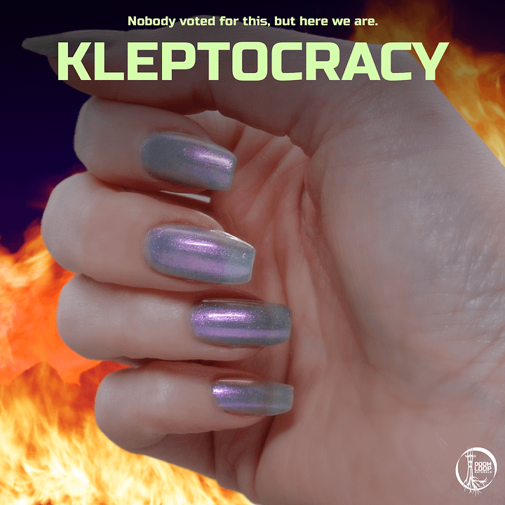 KLEPTOCRACY - Lavender Aurora Nail Polish product image (1)