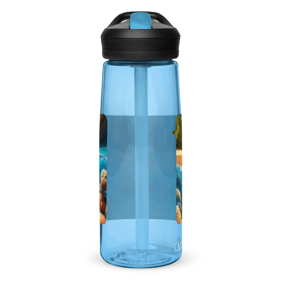 Tropical Oasis Sports Water Bottle | AI Design product image (3)