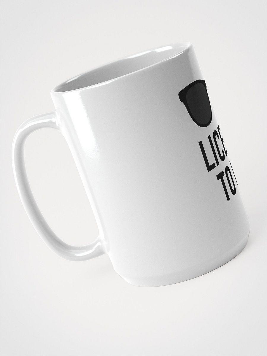 License to Win – Power Mug (15 oz) product image (4)