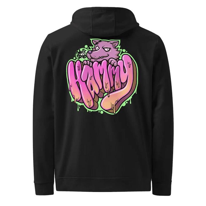 Mischievous Wolf Graffiti Hoodie product image (1)