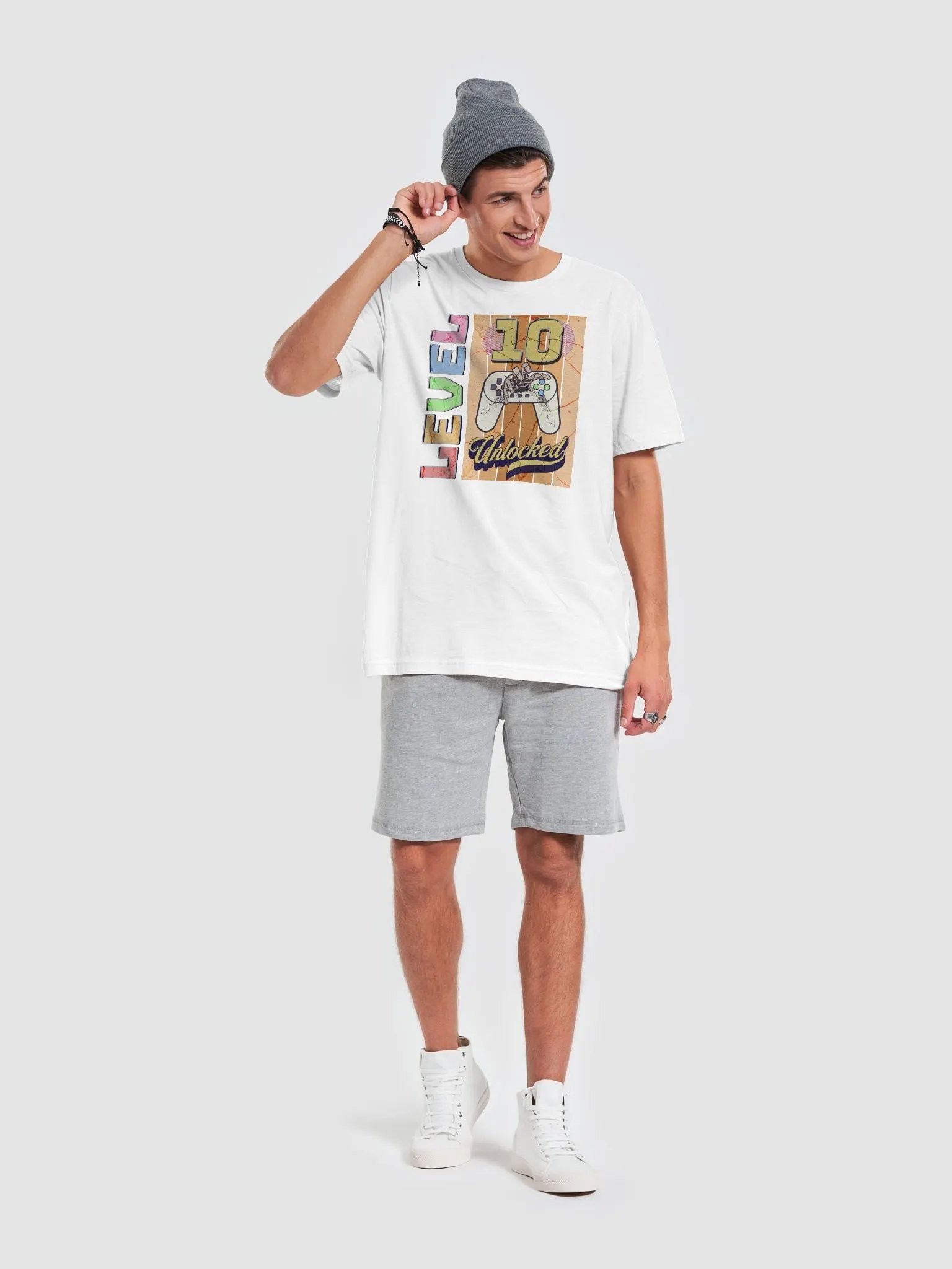 Level 10 Unlocked Game Controller T-Shirt product image (4)
