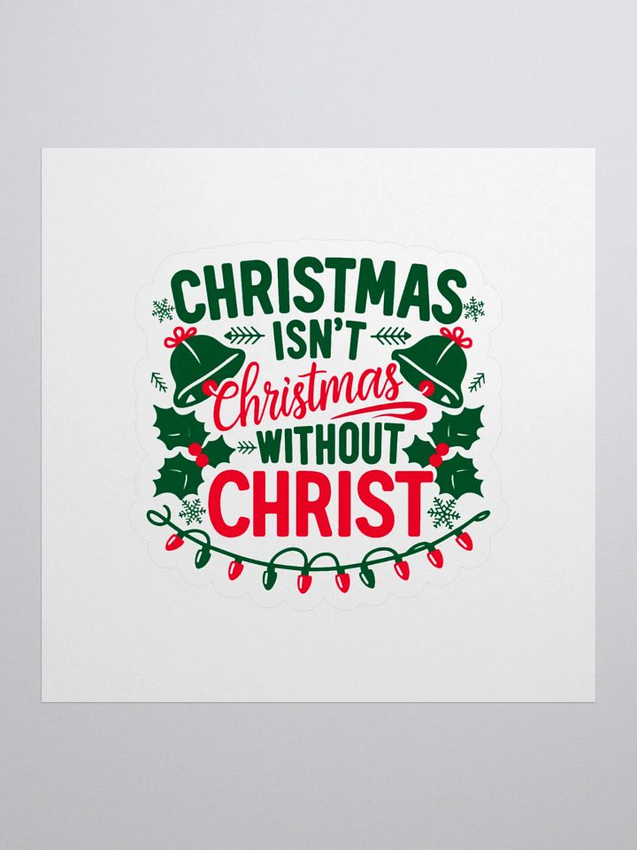 Christmas isn't Christmas Kiss Cut Stickers product image (1)