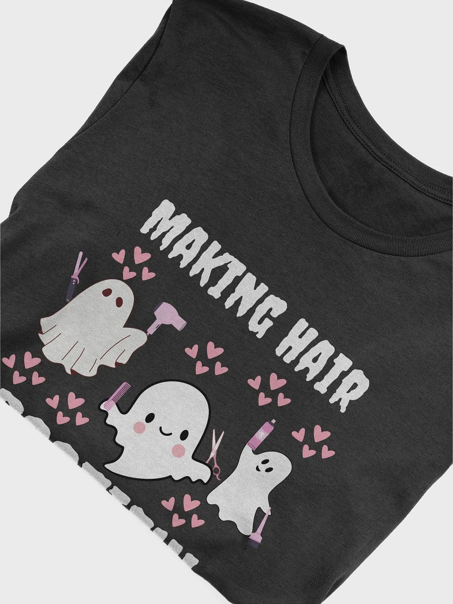 Making Hair Bootiful Funny Scary Hairdresser Halloween T-Shirt product image (5)
