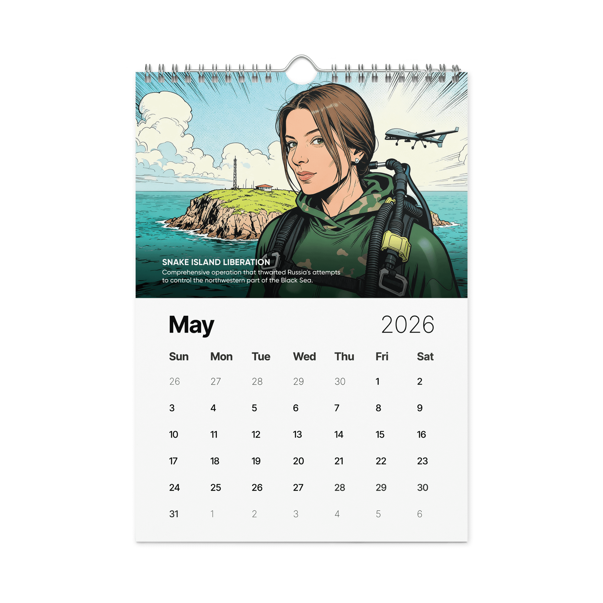 Anna's Calendar 2026 (MON or SUN Edition) product image (6)