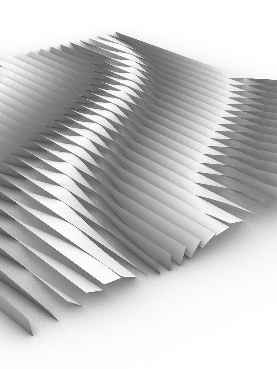 3d Parametric Louver Rotations Facade Design Grasshopper Rhino Files Download product image (2)