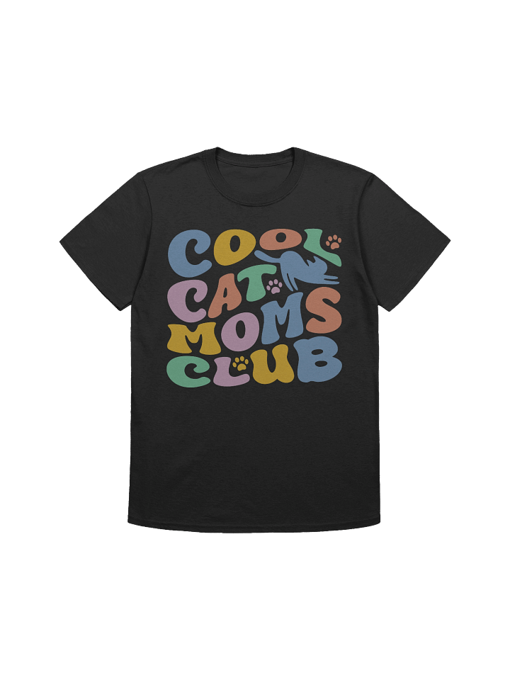 Cool Cat Moms Club 3 - Unisex Adult Super Soft Lightweight T-shirt product image (2)