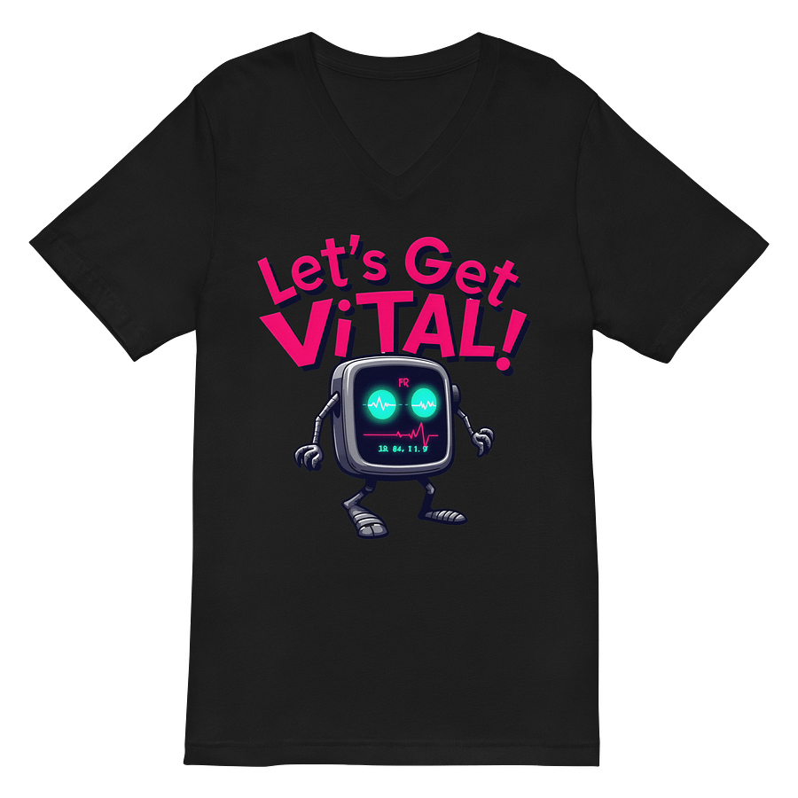 Vital Signs Robot V-Neck Tee product image (3)