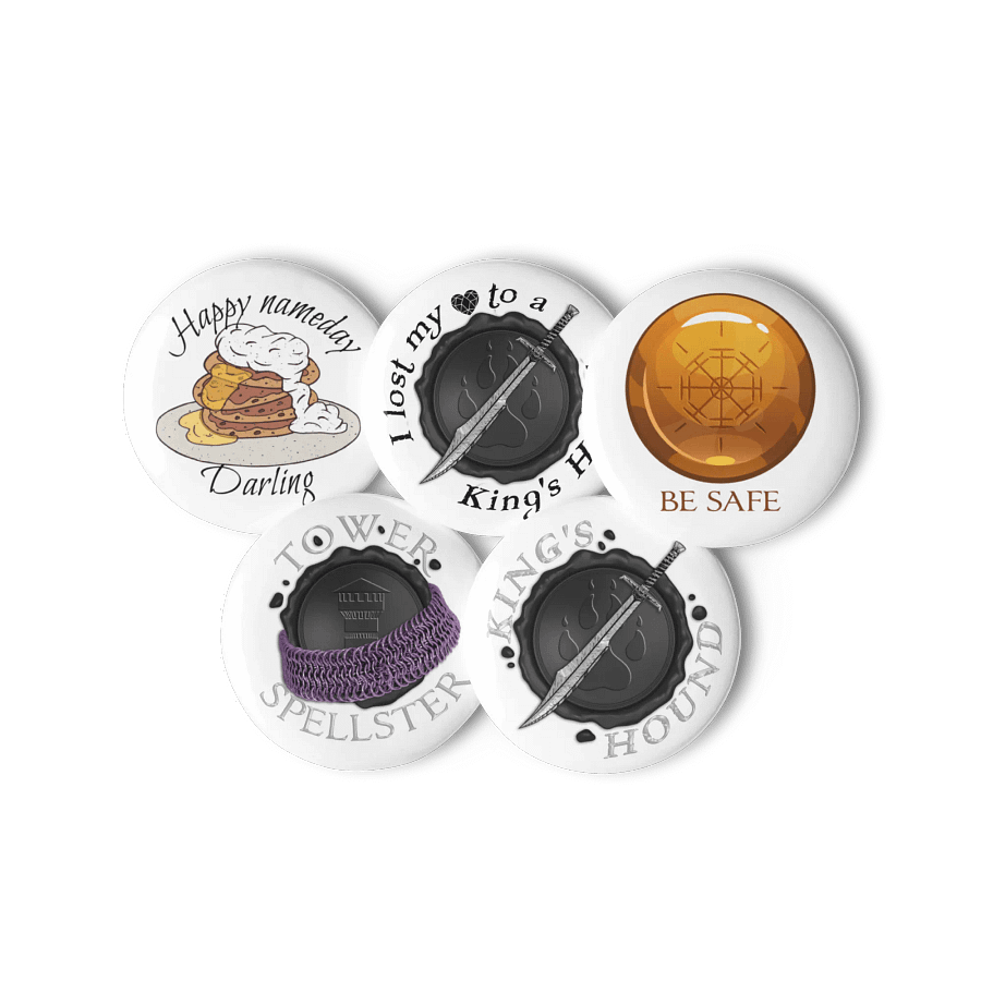 Spellster and the Hound Pins product image (1)