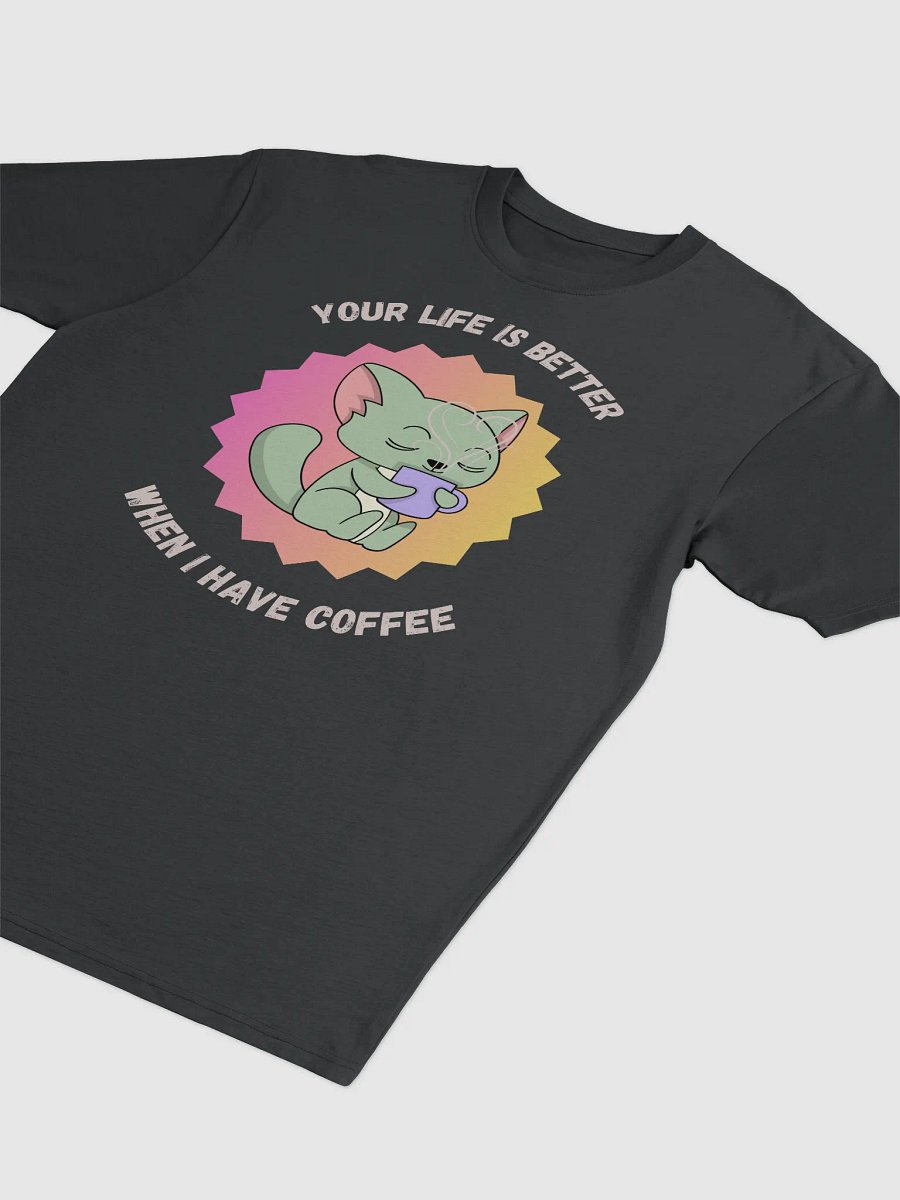 Coffee Cat Men's Premium Tee product image (3)