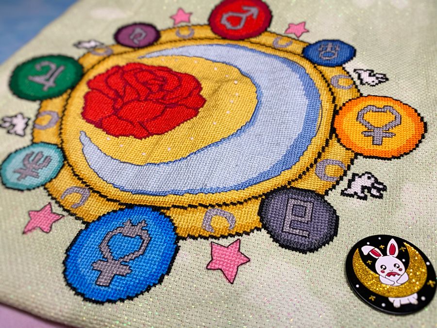 Lunar Princess - Digital Cross Stitch Pattern product image (3)